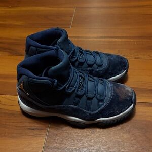 Nike Air Jordan XI 11 Retro Velvet Midnight Navy Women’s AR0715-441 Sz 6.5